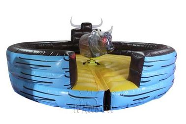 चीन पीवीसी सामग्री विशाल Inflatable खेल यांत्रिक बैल की सवारी अनुकूलित आकार फैक्टरी