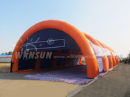 प्रदर्शनी / जॉब फेयर 30x15x7.5m के लिए विशाल पीवीसी Inflatable लॉन तम्बू आपूर्तिकर्ता