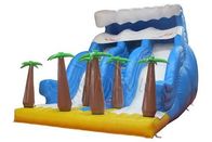 टिकाऊ वाणिज्यिक Inflatable पानी स्लाइड उष्णकटिबंधीय वर्षा वन थीम्ड आपूर्तिकर्ता