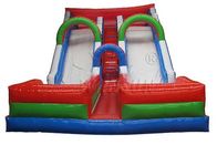 वयस्कों / बच्चों के लिए डबल लेन बड़ी Inflatable स्लाइड अनुकूलित आकार आपूर्तिकर्ता