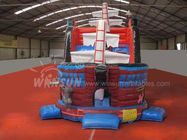 वयस्कों / बच्चों के लिए गैलिलॉन शैली वाणिज्यिक ग्रेड Inflatable पानी स्लाइड आपूर्तिकर्ता