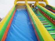 0.9 मिमी पीवीसी Inflatable सूखी स्लाइड, वाणिज्यिक ग्रेड Inflatable पर्ची और स्लाइड आपूर्तिकर्ता