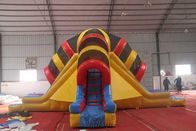 अनुकूलित आकार ज्वालामुखी बड़े Inflatable स्लाइड WSS-239 बच्चों / वयस्कों के लिए आपूर्तिकर्ता