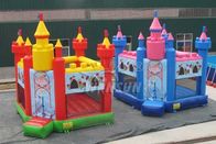 मनोरंजन पार्क / आराम केंद्र के लिए Inflatable राजकुमारी उछाल हाउस आपूर्तिकर्ता