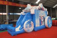 टिकाऊ Inflatable स्लाइड और उछाल हाउस, जमे हुए गाड़ी उछाल हाउस कॉम्बो आपूर्तिकर्ता