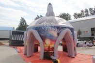 Inflatable स्पाइडर तम्बू बाहरी अंतरिक्ष रॉकेट किराए पर लेना / विज्ञापन के लिए थीम्ड आपूर्तिकर्ता