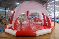 पीवीसी बड़े Inflatable स्विमिंग पूल, विशाल Inflatable सर्कल पूल तम्बू के साथ आपूर्तिकर्ता