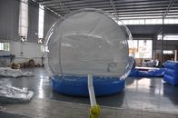 बिक्री पर स्टॉक inflatable बर्फ शो गेंदों, क्रिसमस बर्फ दुनिया, सजावट के लिए inflatable क्रिसमस प्रदर्शन गेंद है आपूर्तिकर्ता