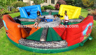 अनुकूलित आकार Inflatable कार्निवल खेल इंटरएक्टिव हिप्पो बॉल खेल आपूर्तिकर्ता