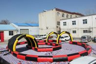 वयस्कों के लिए सुरंग के साथ पीवीसी सामग्री Inflatable खेल खेल Inflatable खेल क्षेत्र आपूर्तिकर्ता