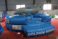 Inflatable डॉल्फिन रोडियो खेल WSP-298 / वयस्क या बच्चों के लिए खेल खेल आपूर्तिकर्ता