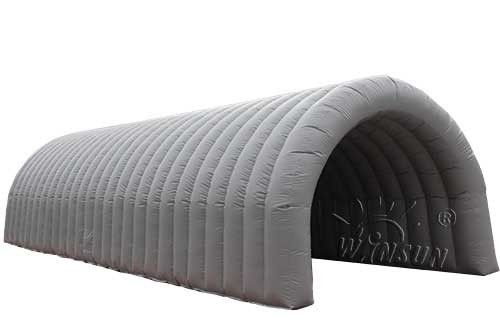3 - परत पीवीसी Inflatable सुरंग तम्बू, अग्निरोधी बड़ी सूजन तम्बू आपूर्तिकर्ता