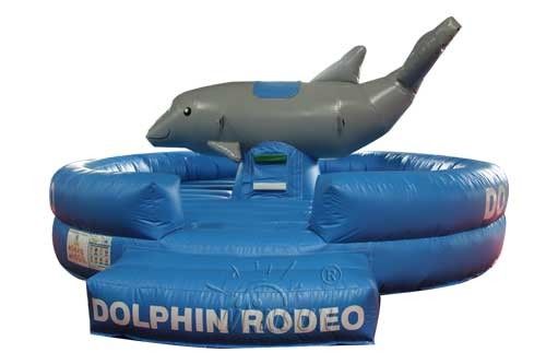 Inflatable डॉल्फिन रोडियो खेल WSP-298 / वयस्क या बच्चों के लिए खेल खेल आपूर्तिकर्ता