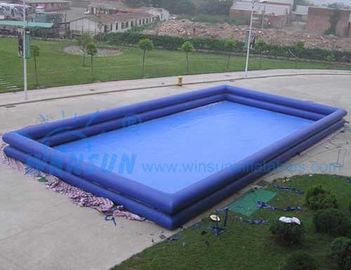 चीन बच्चों / वयस्कों के लिए डबल टायर आयताकार Inflatable स्विमिंग पूल फैक्टरी