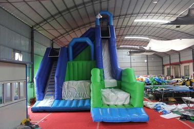 चीन मनोरंजन पार्क / खेल के मैदान के लिए विशालकाय वाणिज्यिक Inflatable पानी स्लाइड फैक्टरी
