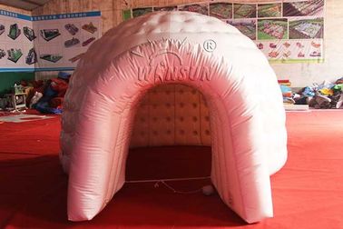 3 परतों पीवीसी Inflatable घटना तम्बू / Igloo किराए के लिए तम्बू को उड़ा