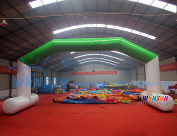 पीवीसी तिरपाल Inflatable विज्ञापन आर्क अनुकूलित आकार स्वीकार्य