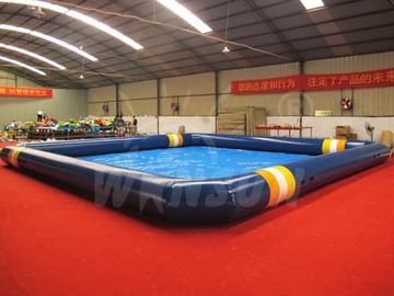 चीन वयस्कों / बच्चों के लिए 0.9 मिमी पीवीसी सामग्री बड़े Inflatable स्विमिंग पूल फैक्टरी