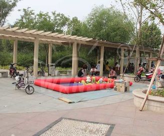 चीन विशालकाय Inflatable स्विमिंग पूल, स्वनिर्धारित आकार के बच्चे पूल को उड़ाते हैं फैक्टरी