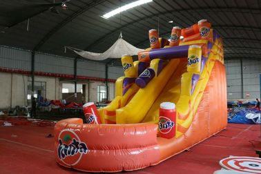 चीन बड़े Inflatable विज्ञापन स्लाइड इंडोर आउटडोर खेल का मैदान पारिस्थितिकी के अनुकूल है फैक्टरी