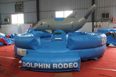 चीन Inflatable डॉल्फिन रोडियो खेल WSP-298 / वयस्क या बच्चों के लिए खेल खेल फैक्टरी