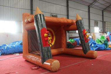 चीन Inflatable कुल्हाड़ी फेंक खेल WSP-299 / वयस्क या बच्चों के लिए खेल खेल फैक्टरी