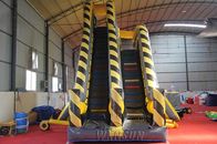 लीड मुक्त Inflatable आउटडोर खेल उच्च ऊंचाई मंच कूदते खेल आपूर्तिकर्ता